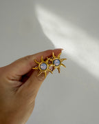 Ohrringe Solar Opal