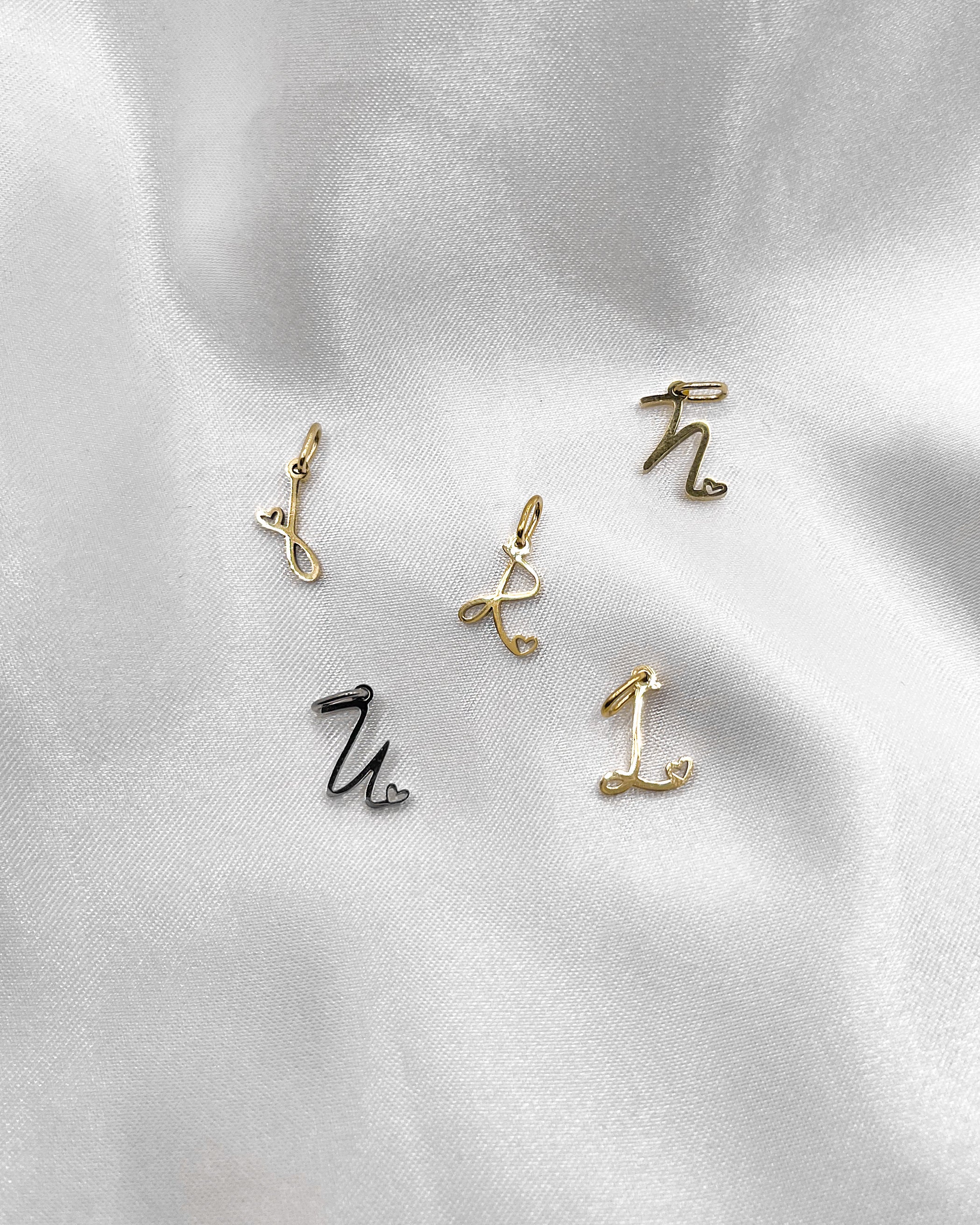 Charm ''Letter with Heart''