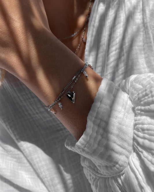 Armband Silver Heart
