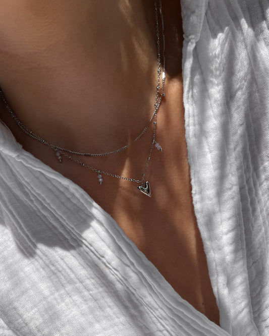 Halskette Silver Heart