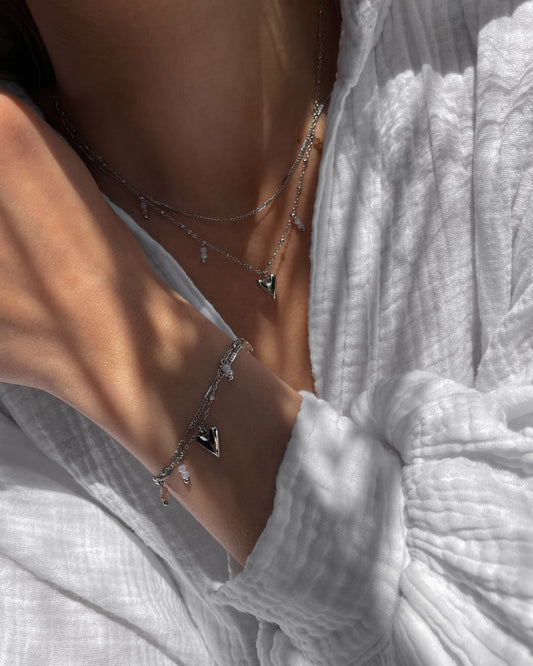 Halskette Silver Heart
