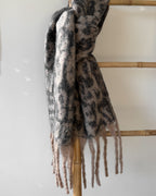 Schal Leo | Wild Grey
