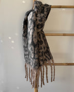Schal Leo | Wild Grey