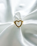 Ring Golden Heart