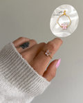 Ring Pink Butterfly