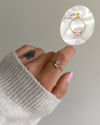 Ring Pink Butterfly