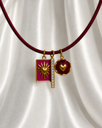 Charm Sacred Heart | Pink