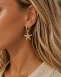 Ohrringe Starfish Hoops