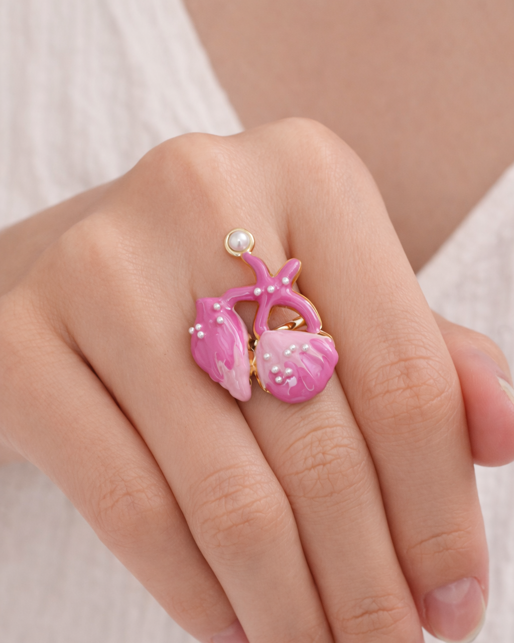 PRE ORDER | Ring Pink Shell