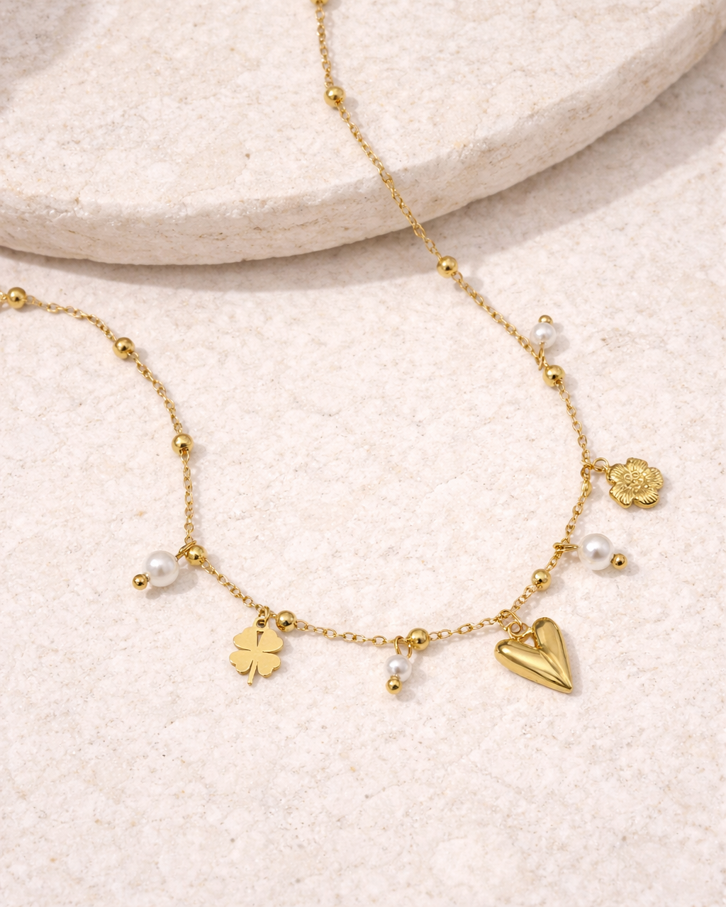 Halskette Pure Heart with Charm's