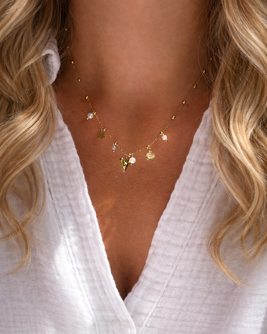 Halskette Pure Heart with Charm's
