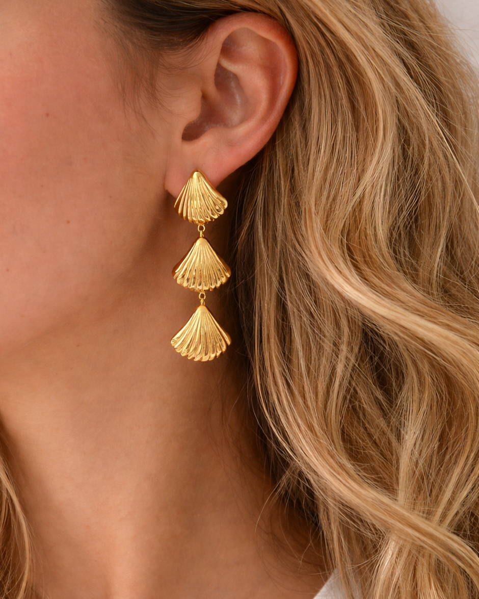 Ohrringe Shell Party