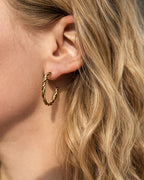 Creolen Twisted Hoops