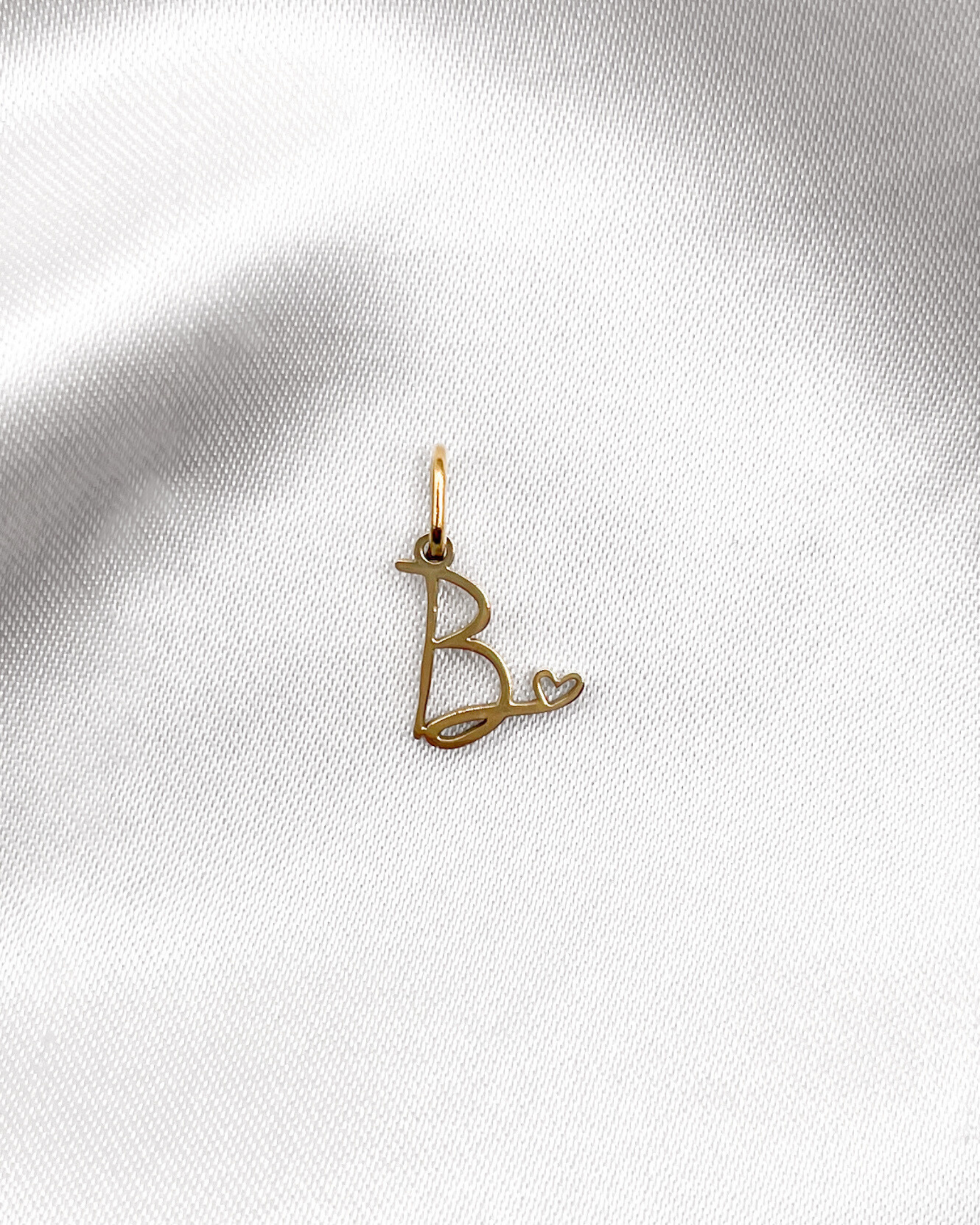 Charm ''Letter with Heart''