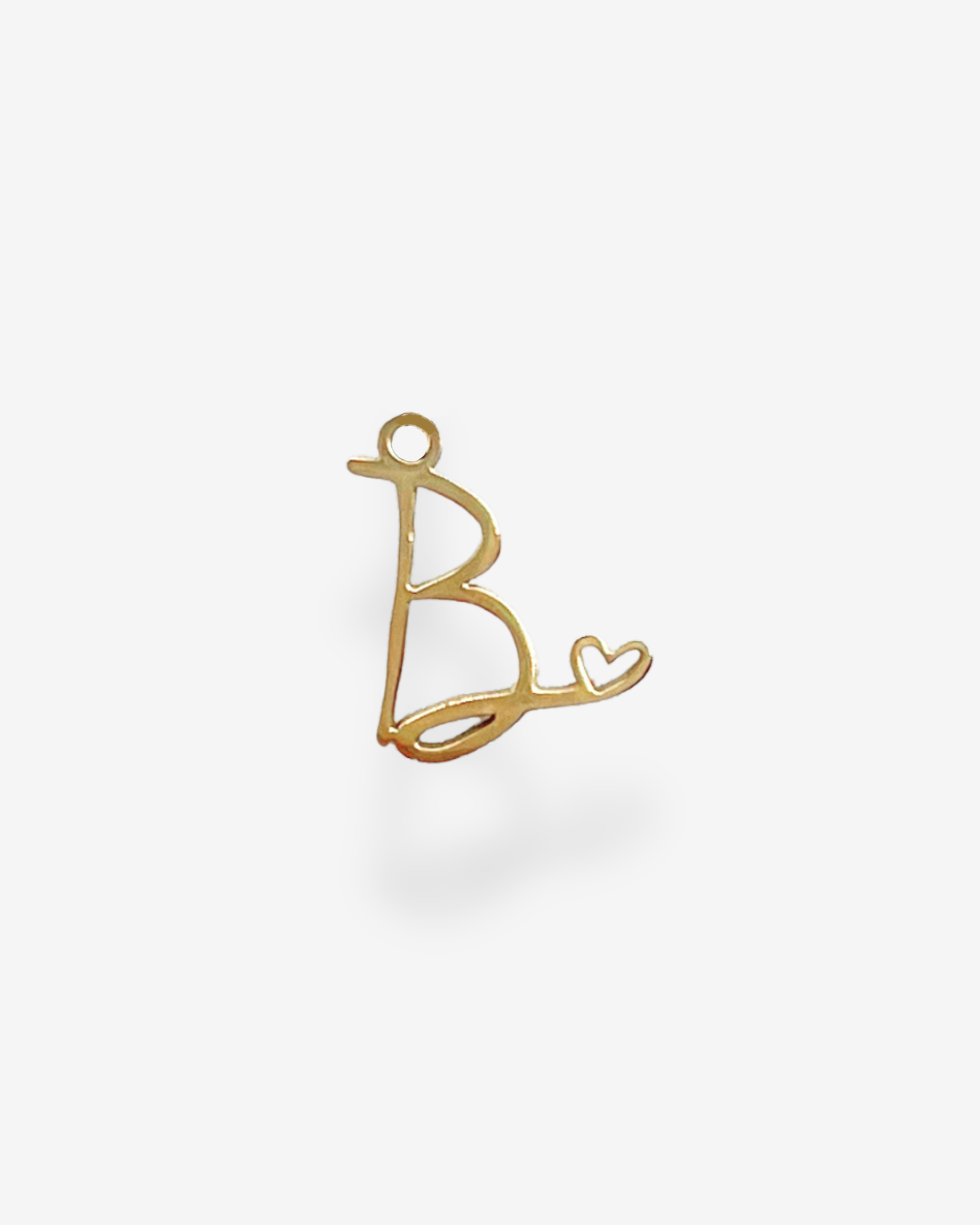 Charm Letter with Heart