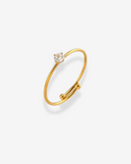 Stainless Steel Ring ''Stone''