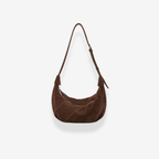 Suede Slouch Bag | Braun