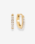 Ohrringe Pearl Hoops