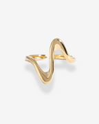 Ring Golden Wave