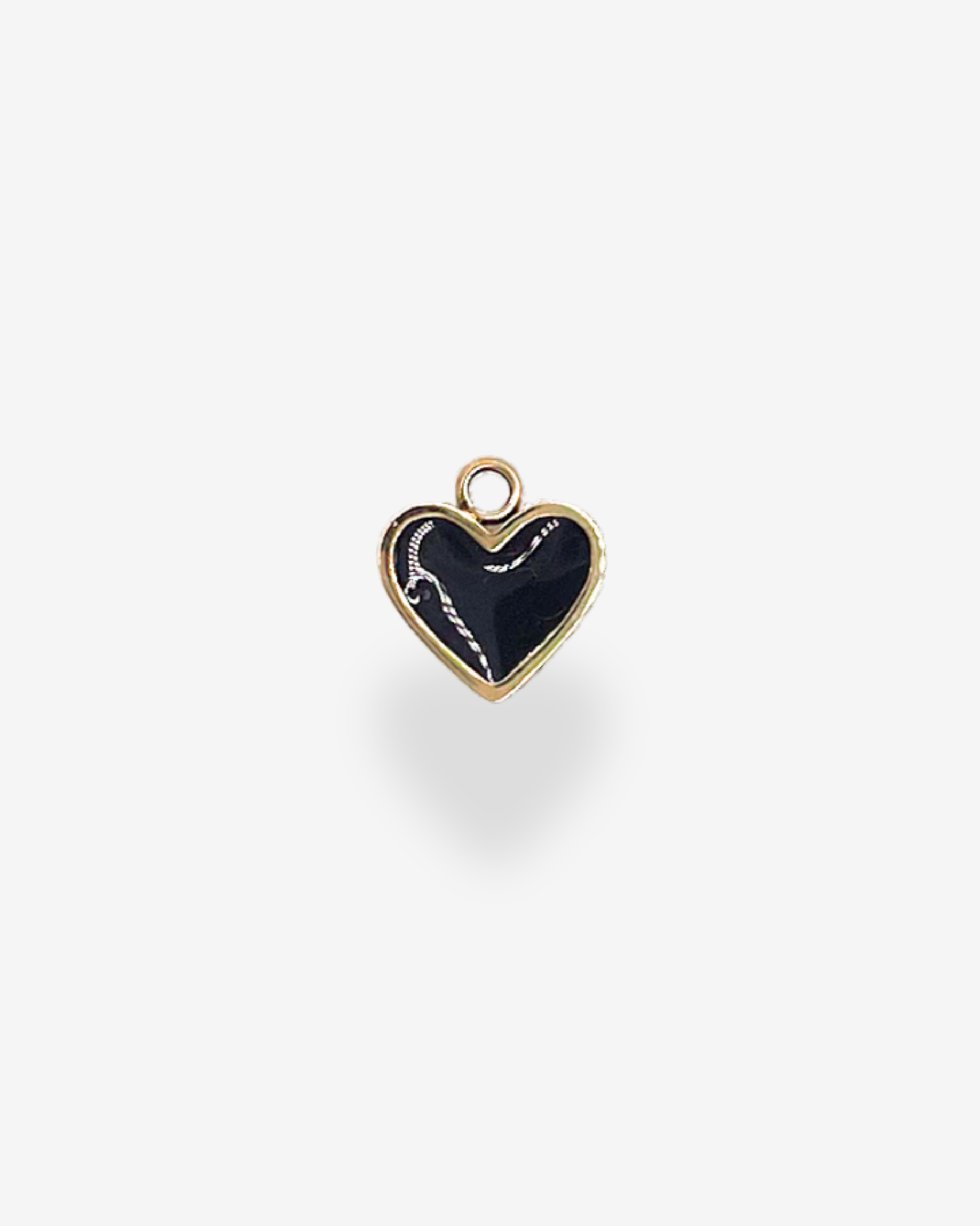 Charm Black Heart