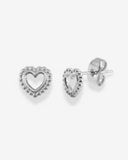Ohrstecker Beaded Heart