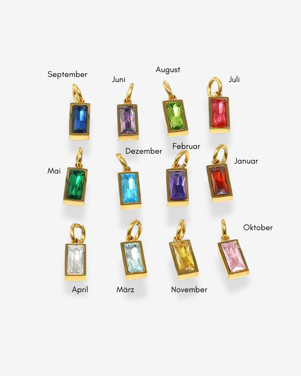 Charm Birthstone
