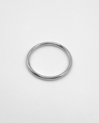 Schlichter Basic Ring aus Edelstahl.