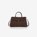 Suede City Bag | Braun