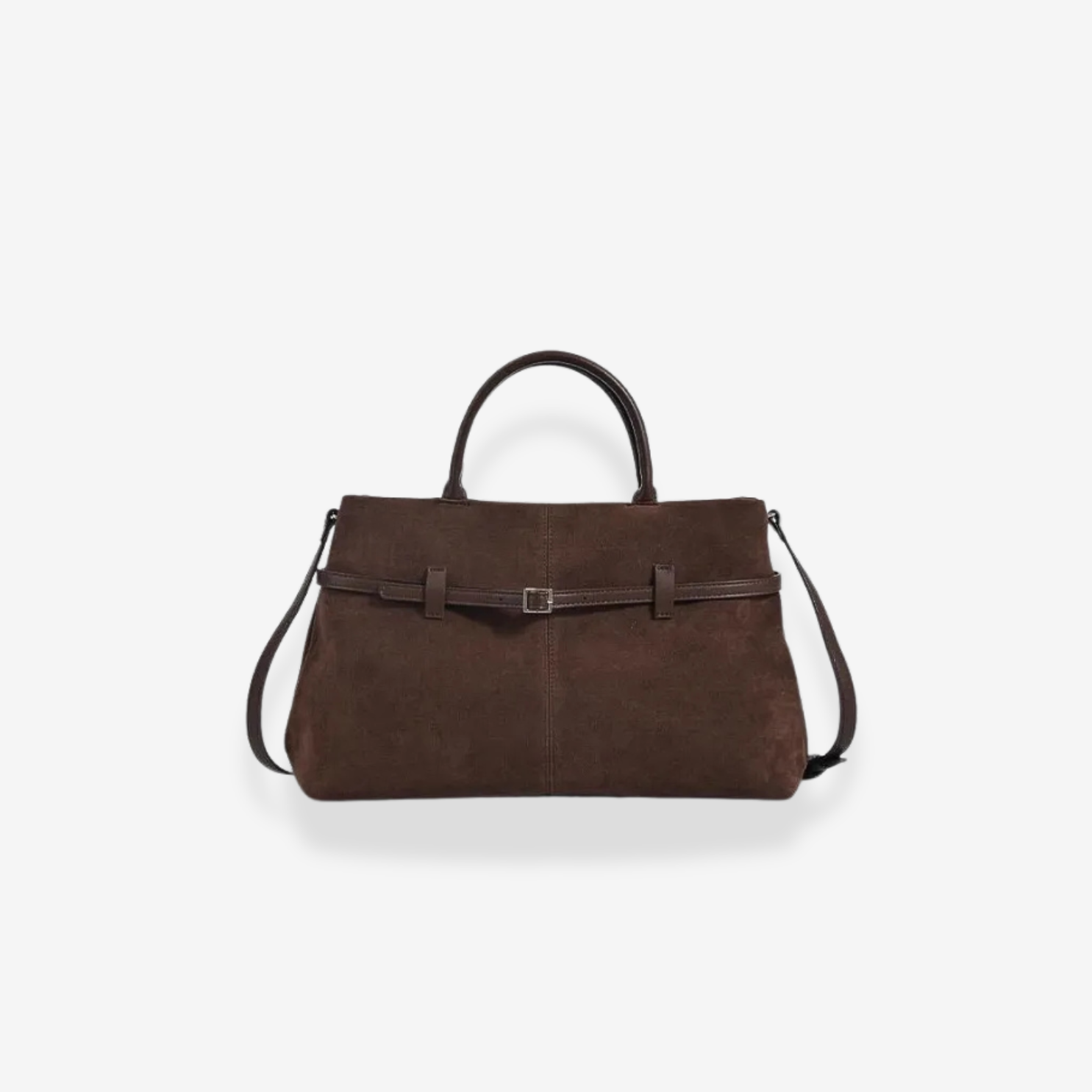 Suede City Bag | Braun