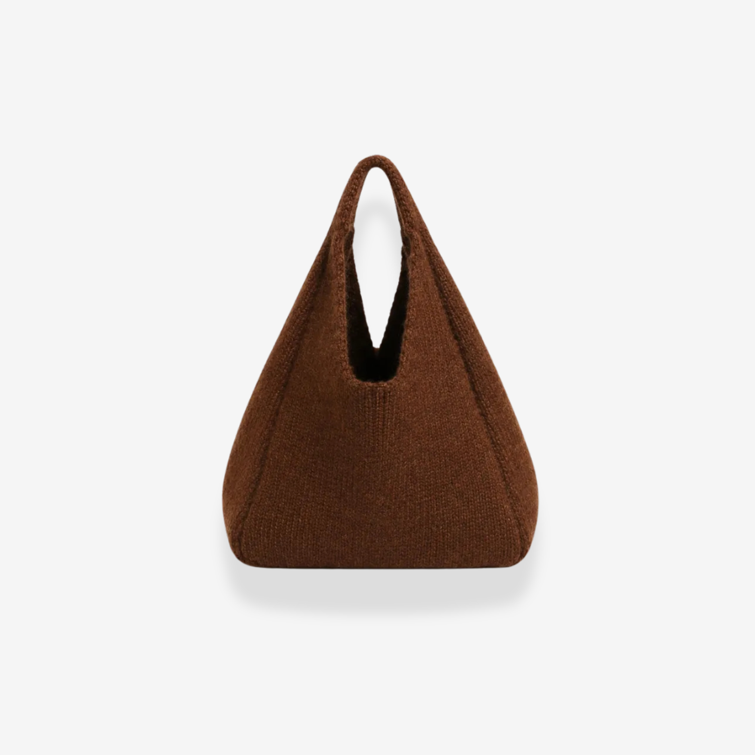 Cozy Knit Bag | Braun