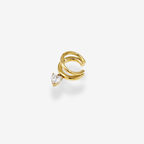 Earcuff Crystal Heart