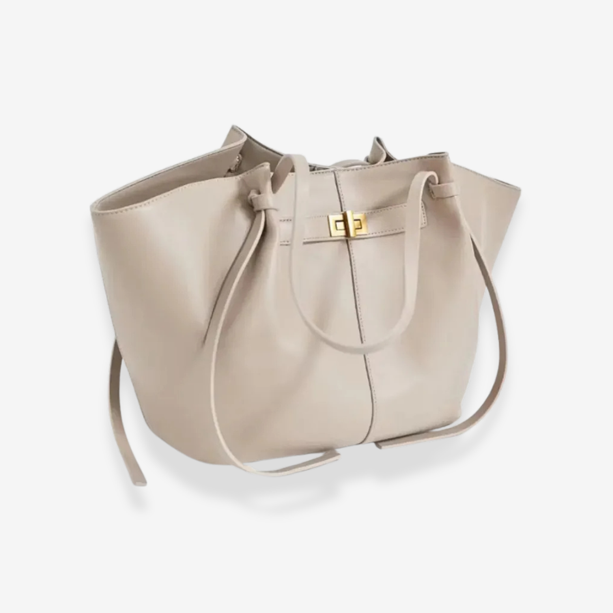 Oversized Tote Bag | Creme