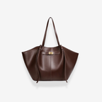 Oversized Tote Bag | Dunkelbraun