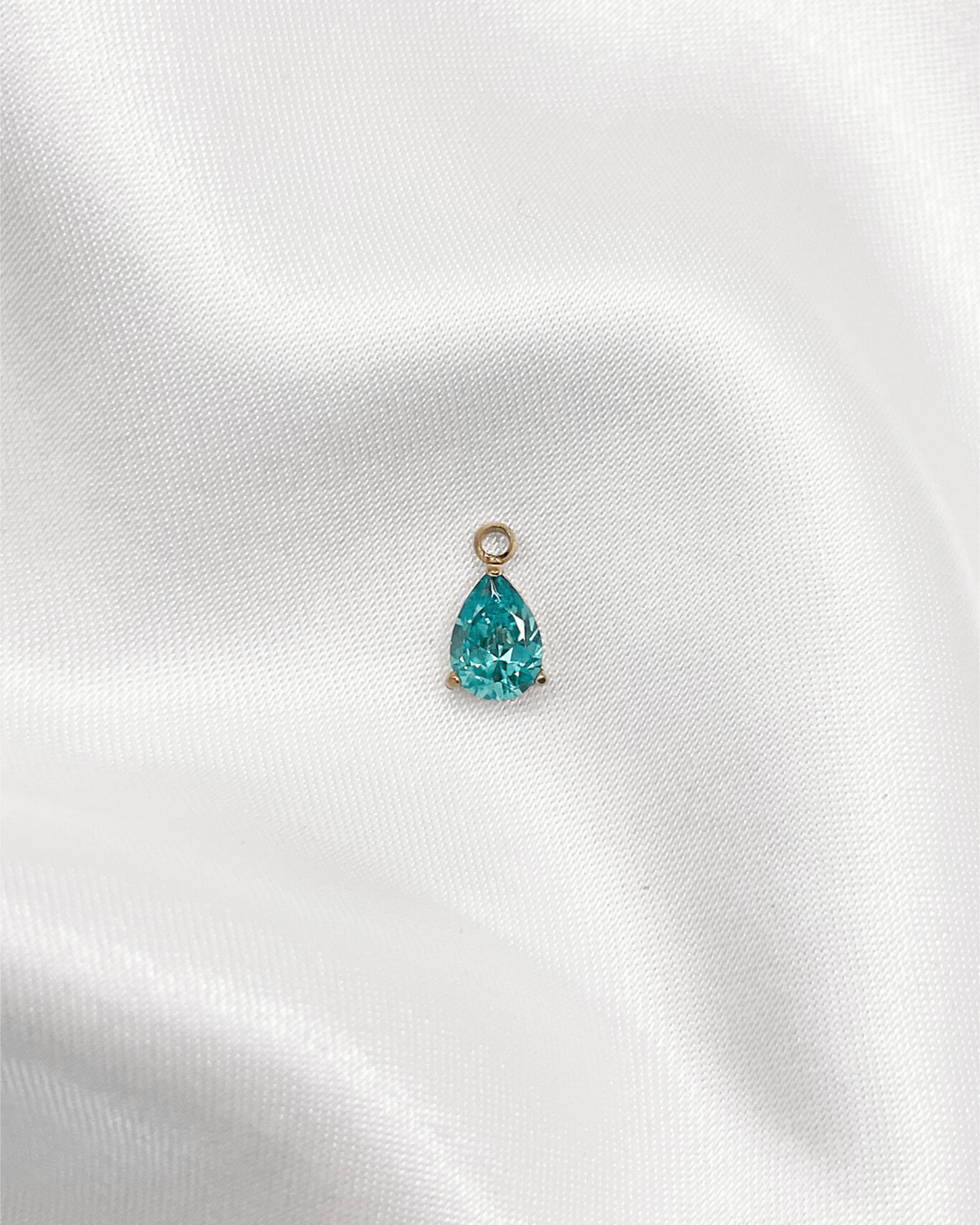 Charm Turquoise Drop