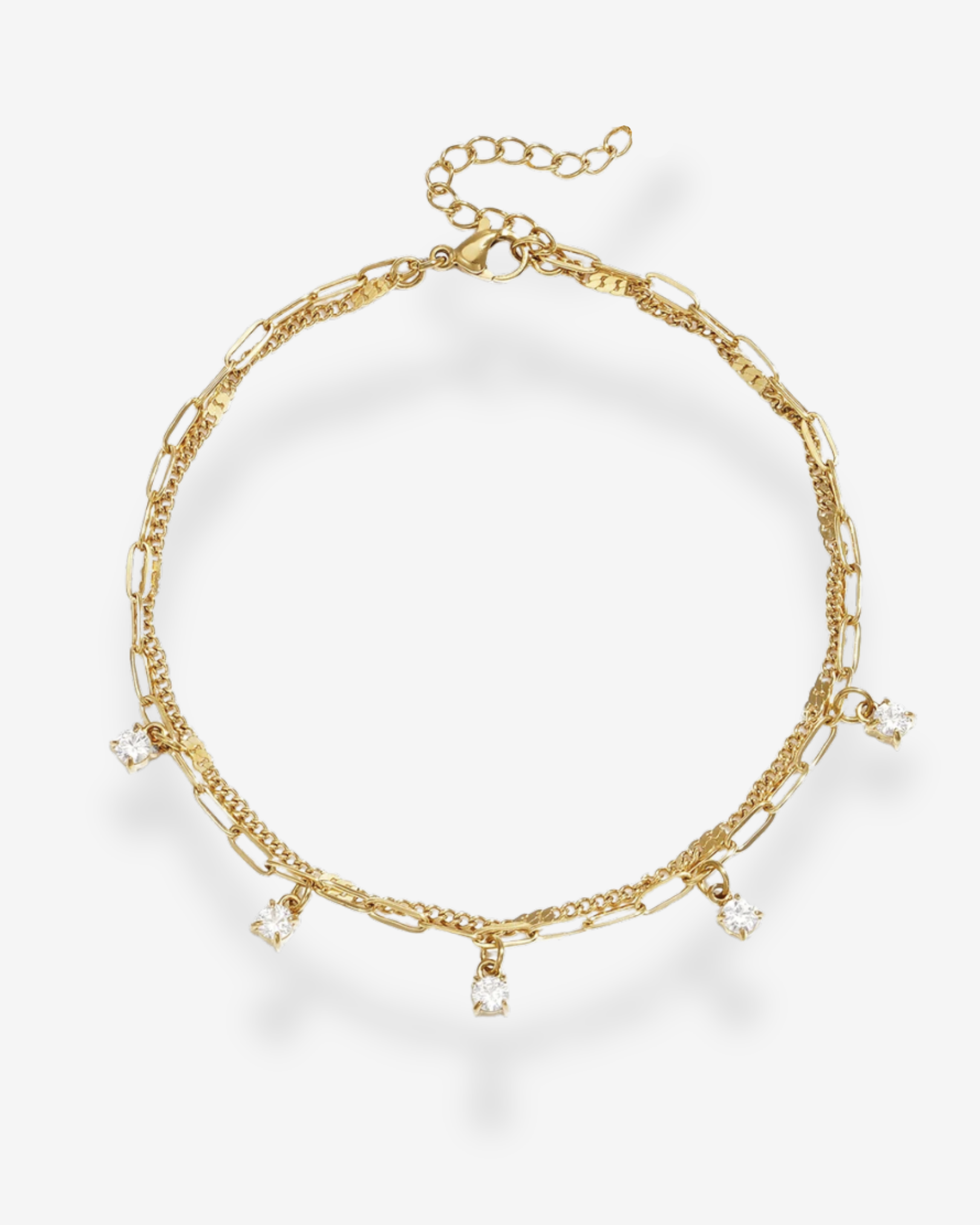 Fußkettchen Crystal Dangle