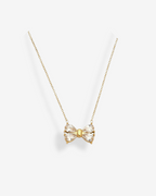 Halskette Sparkly Bow