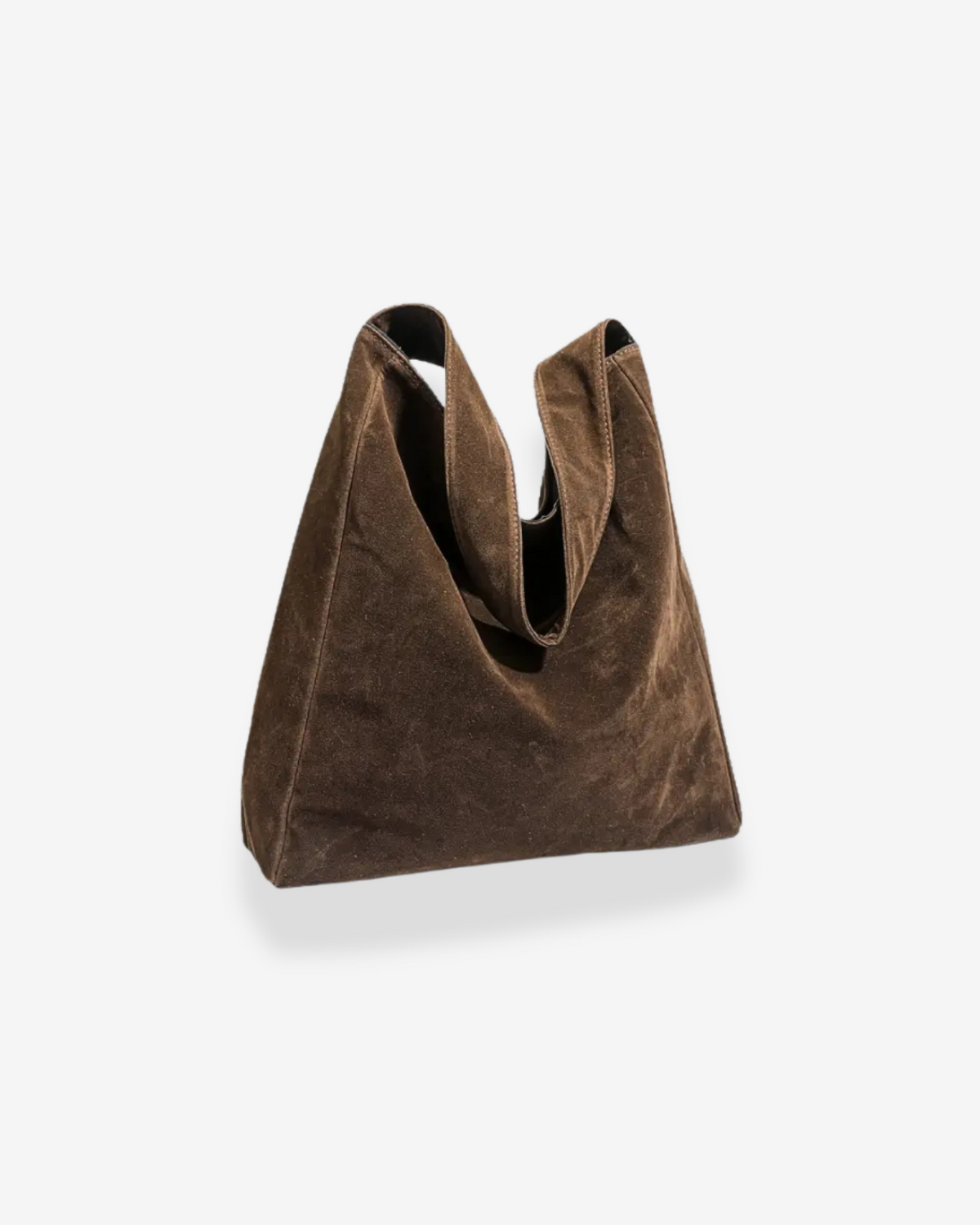 Suede Shopper | Braun