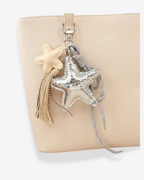 Bag Charm Lucky Star | Silber