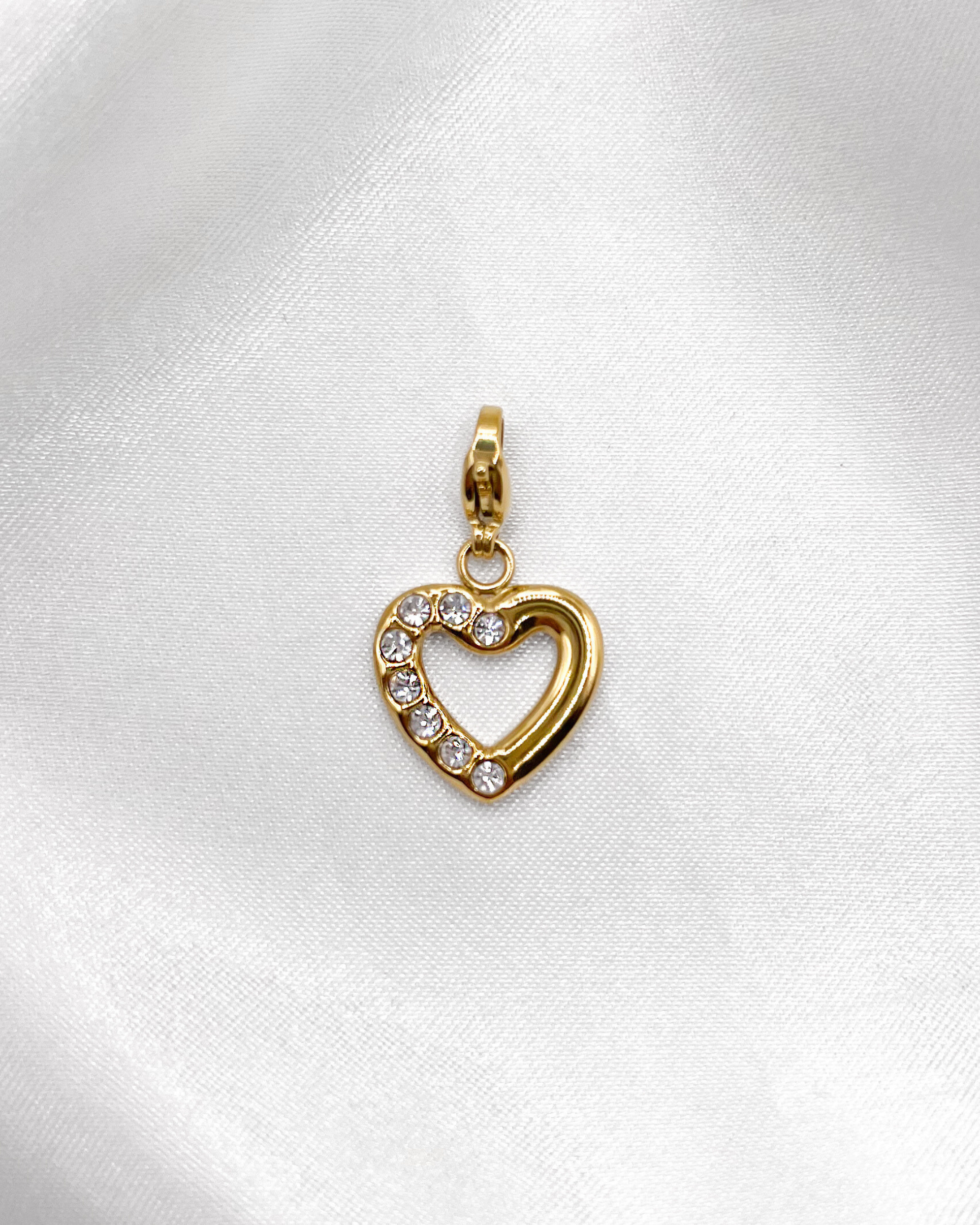 Charm Crystal Curve Heart