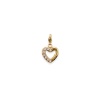 Charm Crystal Curve Heart