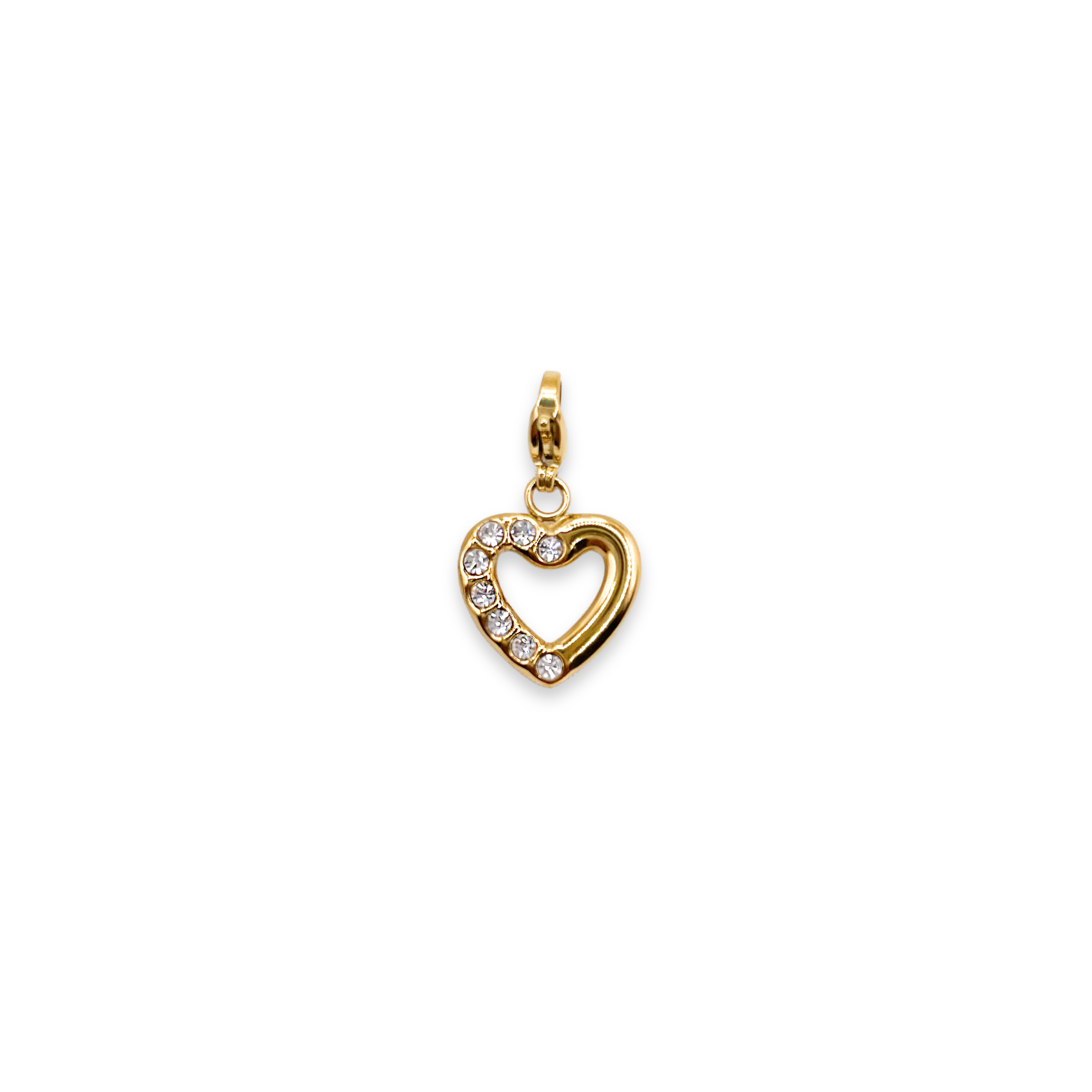 Charm Crystal Curve Heart