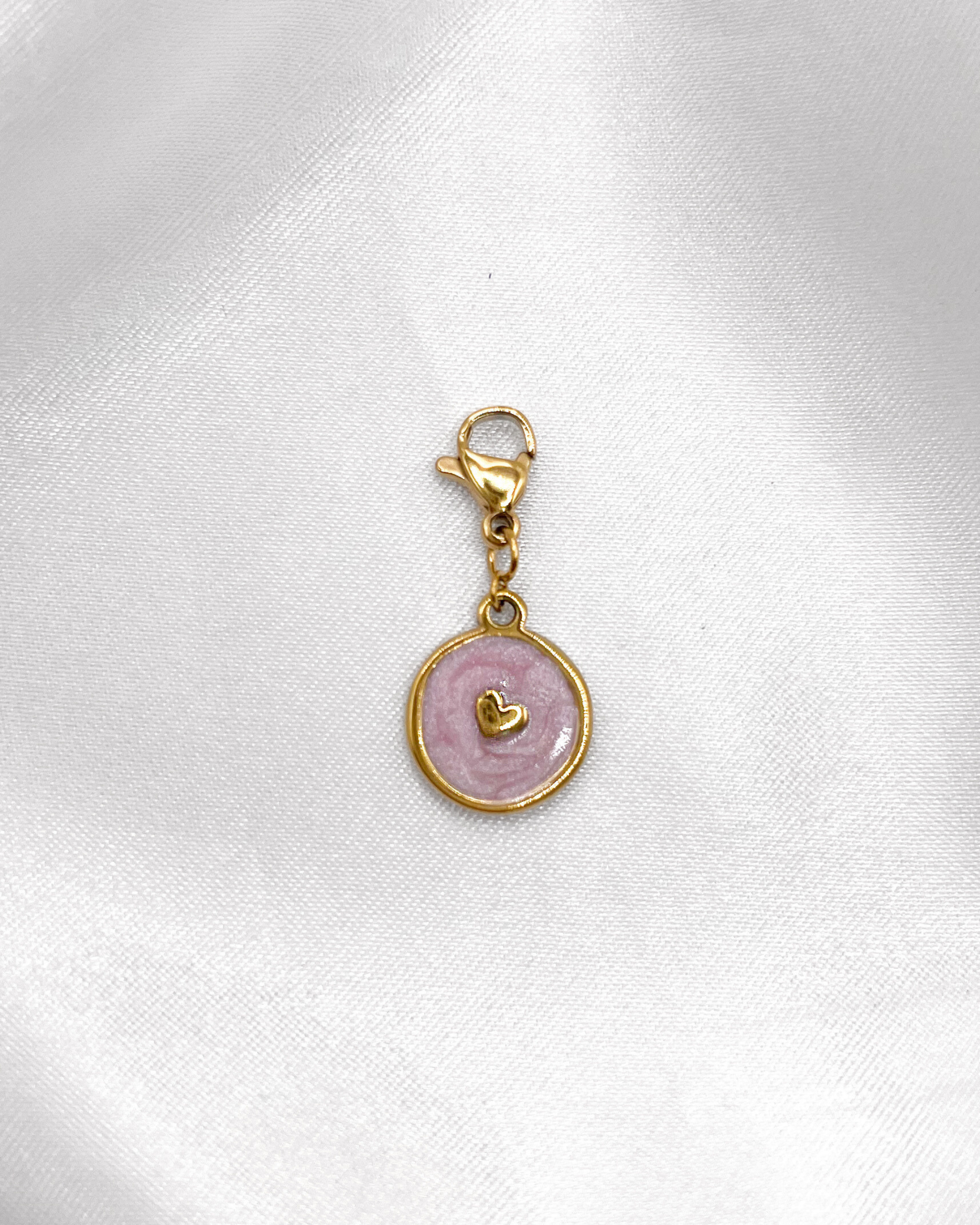 Charm Blush Coin Rosa