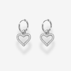 Ohrringe Pearl Heart