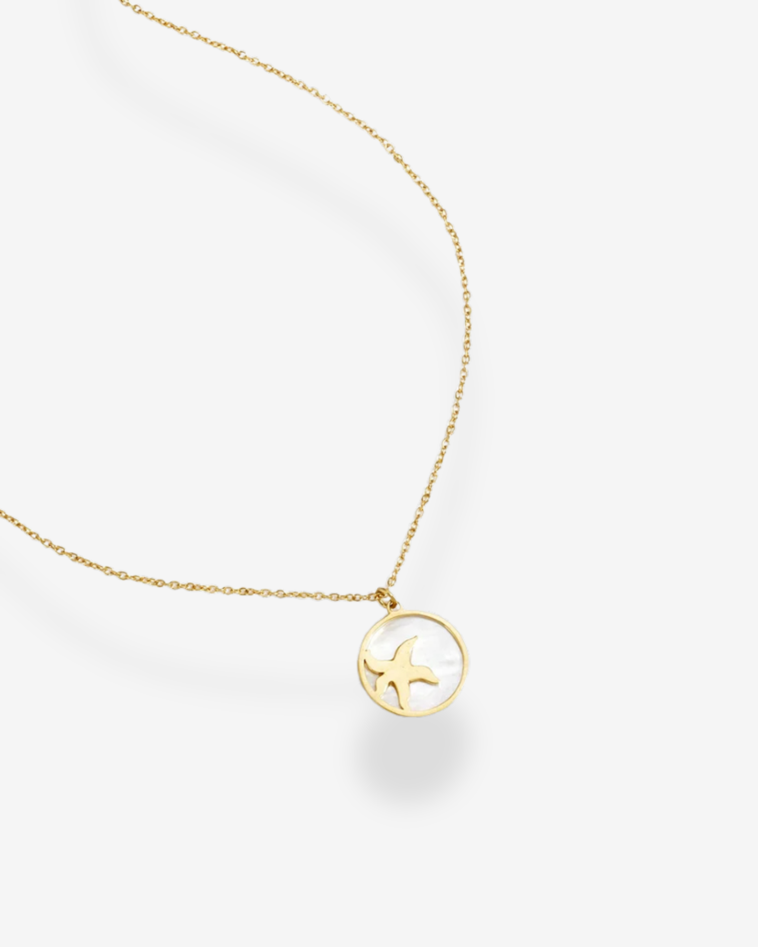 Halskette Starfish Pearl