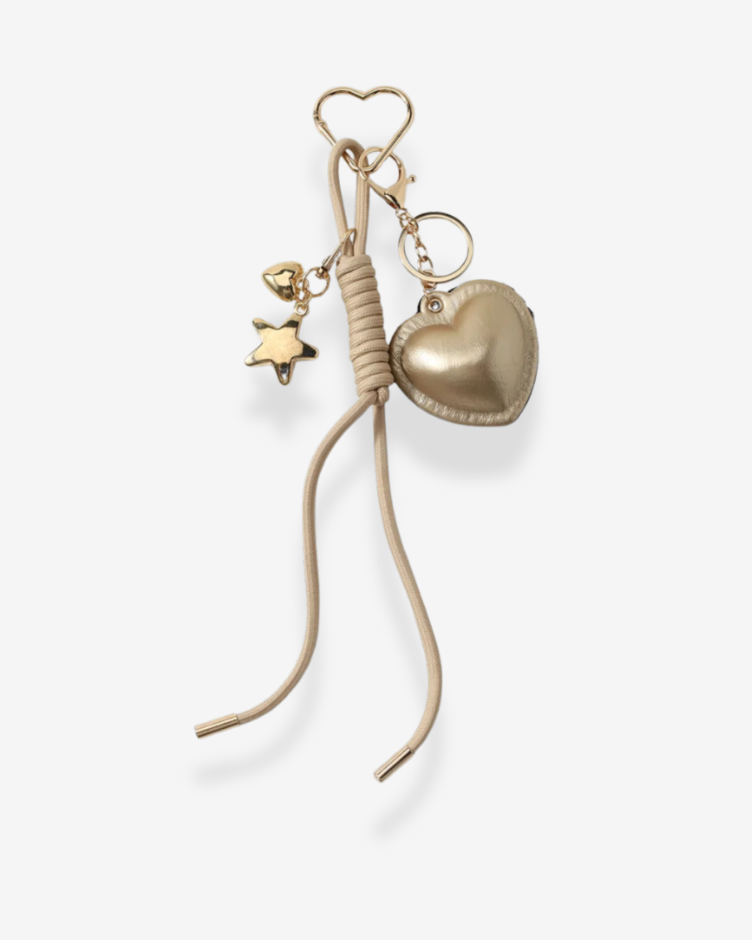 Bag Charm Golden Love