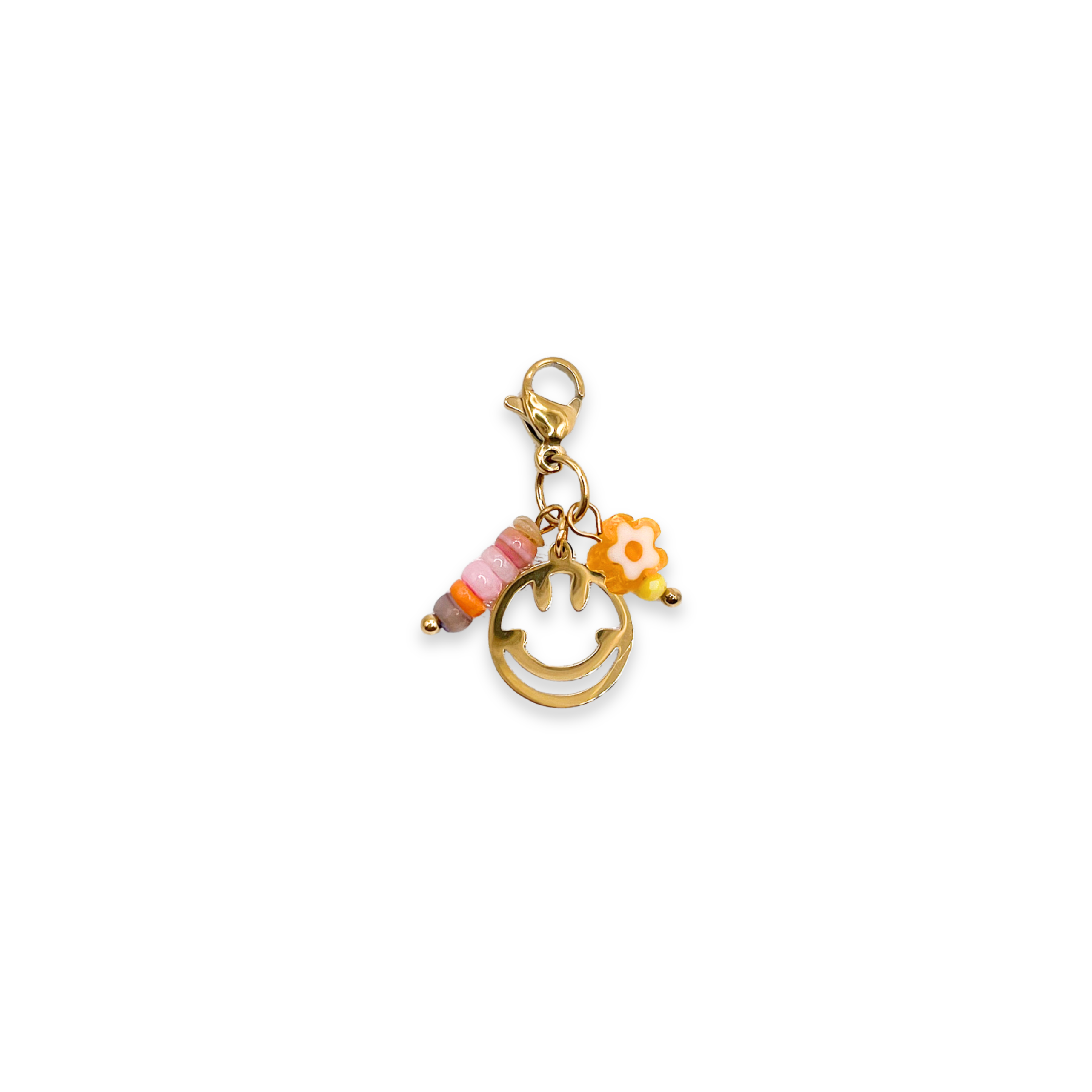 Charm Flower & Smiley