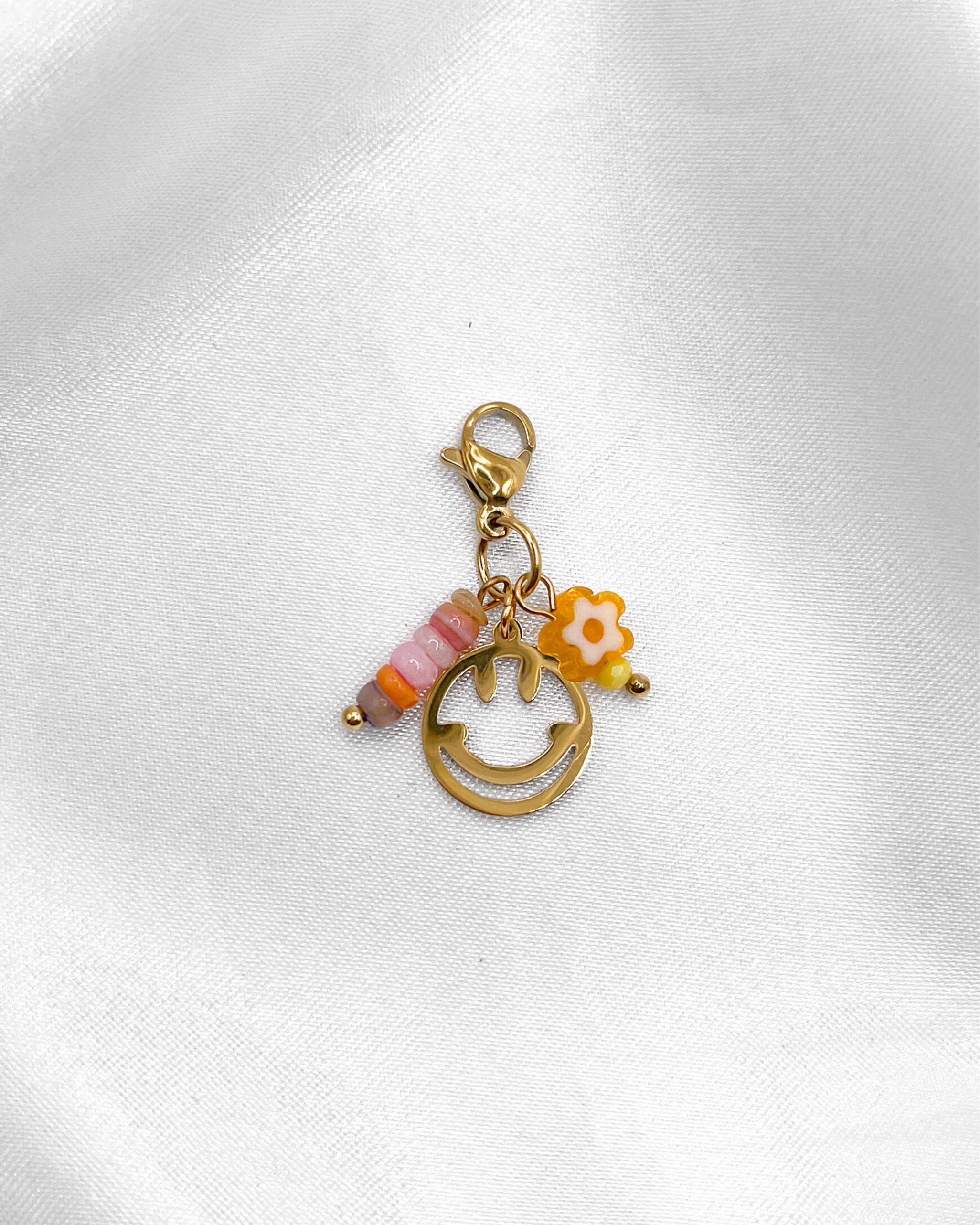 Charm Flower & Smiley