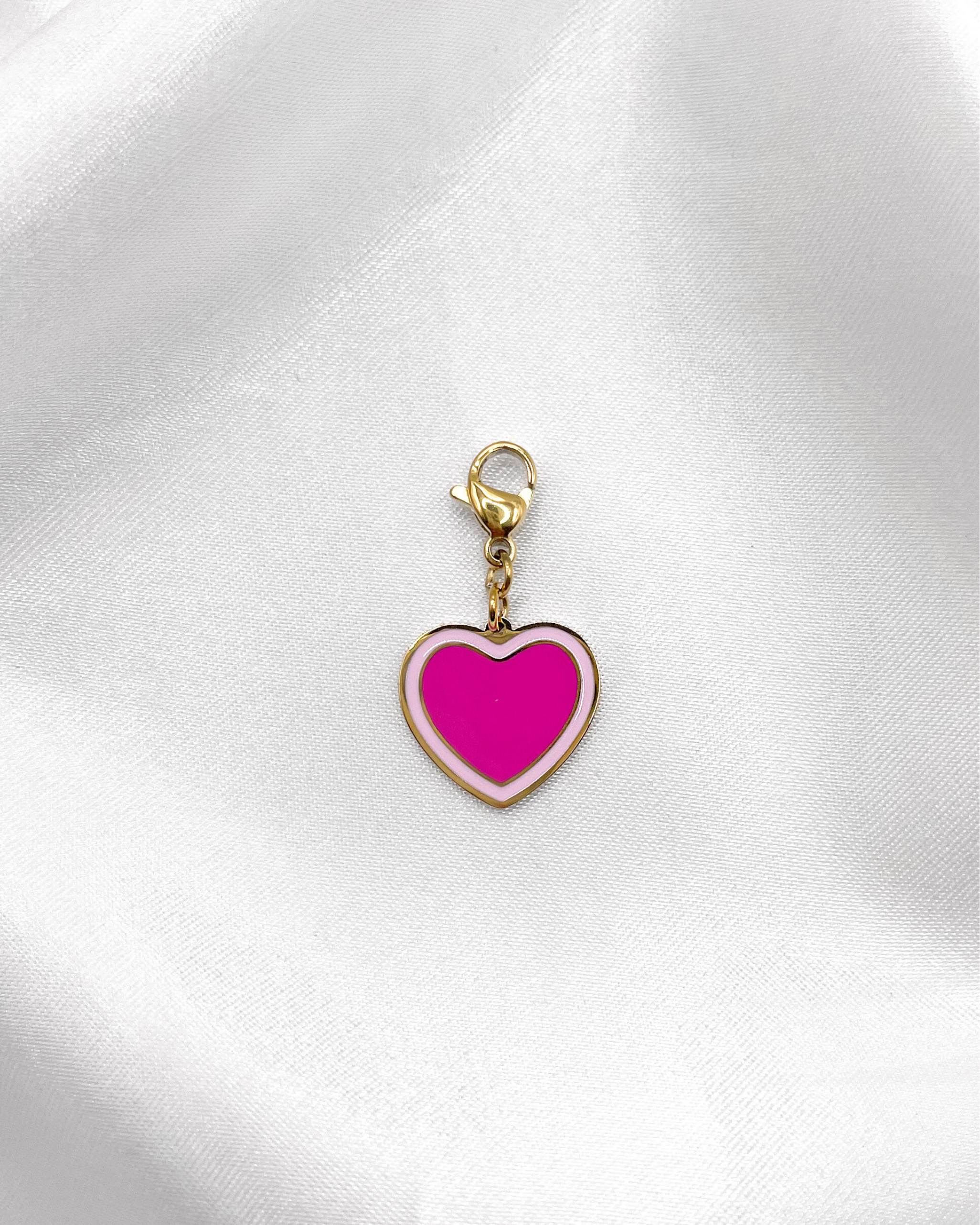 Charm Pink Sweet Heart