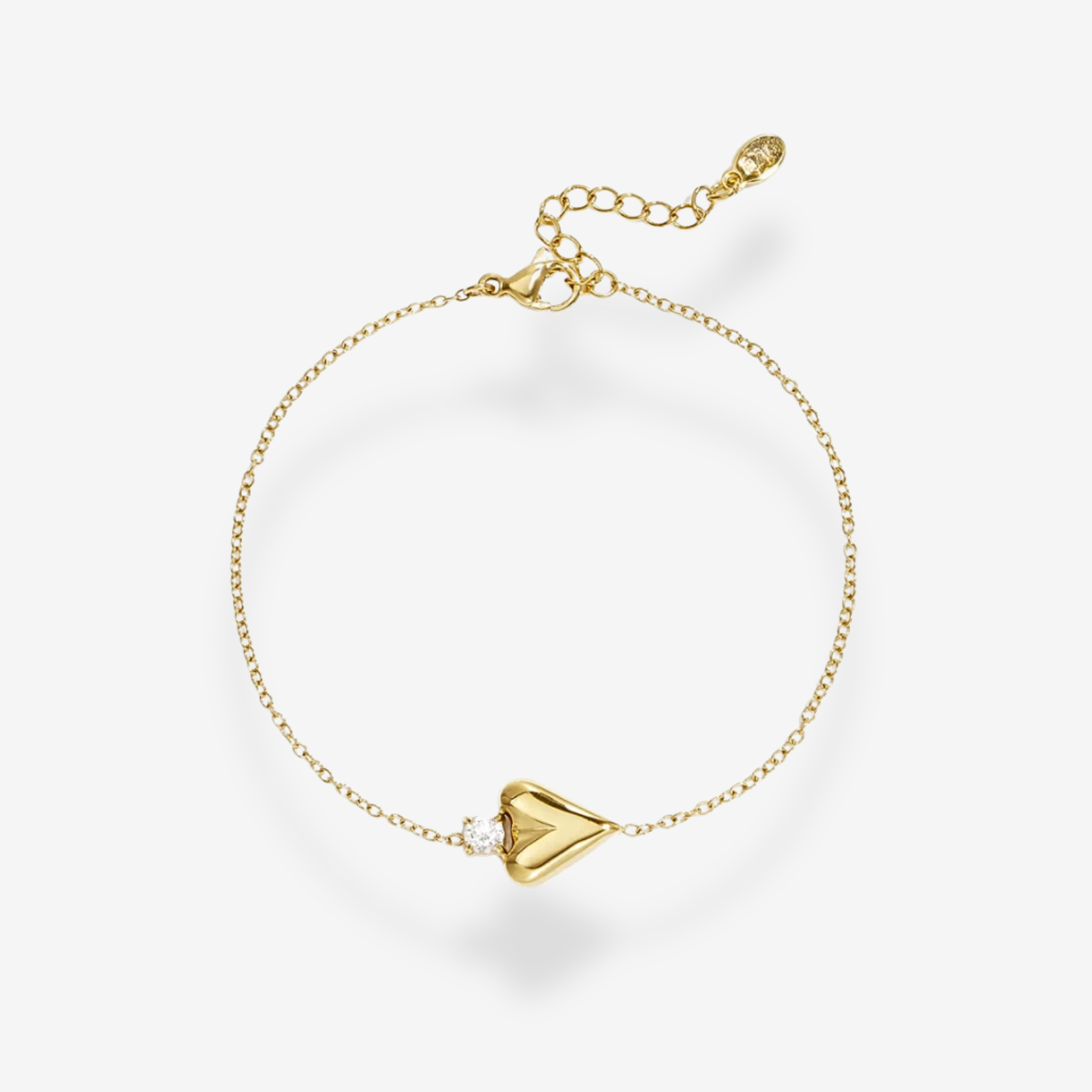 Armband Golden Heart