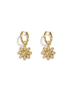Ohrringe Crystal Daisy